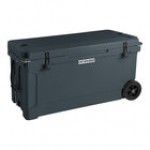 CaterGator CG100SFW Seafoam 110 Qt. Mobile Rotomolded Outdoor Cooler / Ice Chest