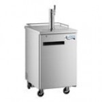 Avantco UDD-1-HC-S Single Tap Kegerator Beer Dispenser - Stainless Steel, (1) 1/2 Keg Capacity