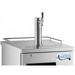 Avantco UDD-1-HC-S Single Tap Kegerator Beer Dispenser - Stainless Steel, (1) 1/2 Keg Capacity
