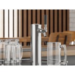 Avantco UDD-1-HC-S Single Tap Kegerator Beer Dispenser - Stainless Steel, (1) 1/2 Keg Capacity