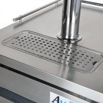Avantco UDD-1-HC-S Single Tap Kegerator Beer Dispenser - Stainless Steel, (1) 1/2 Keg Capacity