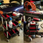 Luxor MC-3 Black 3 Shelf Mechanics Cart - 23