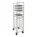 New Age Industrial Heavy-Duty Series 10-Pan End-Load Full-Size Mobile Aluminum Steam Table Pan Rack 52199 New Age Industrial Heavy-Duty Series 10-Pan End-Load Full-Size Mobile Aluminum Steam Table Pan Rack 52199