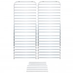 Cres Cor 275-70-1820-KD 20 Pan End Load Bun / Sheet Pan Rack - Unassembled Cres Cor 275-70-1820-KD 20 Pan End Load Bun / Sheet Pan Rack - Unassembled