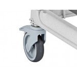 Cambro UGNPR11F18480 Camshelving® GN 1/1 Full Size 18 Pan Trolley Rack with Casters - Unassembled