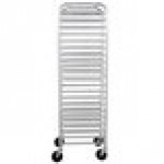 Cambro UGNPR11F18480 Camshelving® GN 1/1 Full Size 18 Pan Trolley Rack with Casters - Unassembled