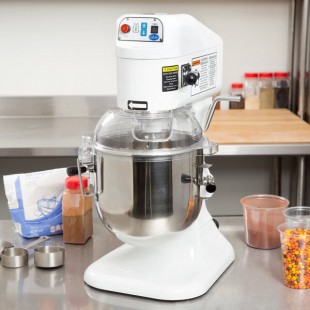 Globe SP08 8 Qt. Bowl Lift Countertop Mixer with Guard & Standard Accessories - 120V, 1/4 hp Globe SP08 8 Qt. Bowl Lift Countertop Mixer with Guard & Standard Accessories - 120V, 1/4 hp