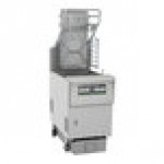 Pitco® SFSGLVRF Solstice 76 lb. Reduced Oil Volume / High Output Natural Gas Rack Floor Fryer with Intellifry Computer Controls and Automatic Top-Off - 125,000 BTU
