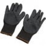 Cordova Monarch Black Engineered Fiber Cut Resistant Gloves with Black Latex Palm Coating - Large