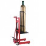 Wesco Industrial Products 300 lb. 4 Wheel Hydraulic Cylinder Pedalift with 12