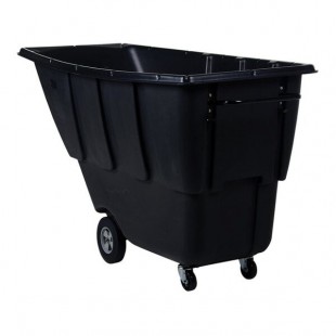Vestil TDT-100-LD-BLACK 1 Cu. Yd. Black Light-Duty Bulk Tilt Truck - 850 lb. Capacity Vestil TDT-100-LD-BLACK 1 Cu. Yd. Black Light-Duty Bulk Tilt Truck - 850 lb. Capacity