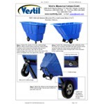 Vestil TDT-100-LD-BLACK 1 Cu. Yd. Black Light-Duty Bulk Tilt Truck - 850 lb. Capacity Vestil TDT-100-LD-BLACK 1 Cu. Yd. Black Light-Duty Bulk Tilt Truck - 850 lb. Capacity