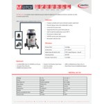 Delfin Industrial MISTRAL 301 DS (V100H) Industrial Vacuum with HEPA Filtration System - 115V, 1 Phase