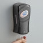 Dial DIA16626 FIT Universal Touch-Free 1 Liter Slate Hand Soap / Hand Sanitizer Dispenser Dial DIA16626 FIT Universal Touch-Free 1 Liter Slate Hand Soap / Hand Sanitizer Dispenser
