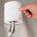 Bobrick B-541 Spare Toilet Roll Holder with Satin Finish Bobrick B-541 Spare Toilet Roll Holder with Satin Finish
