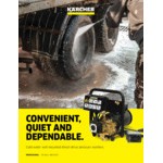 Karcher HD 2.0/14 Ed + 1.107-088.0 Electric Wall-Mount Cold Water Pressure Washer - 1,400 PSI, 1.8 GPM