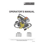 Karcher HD 2.0/14 Ed + 1.107-088.0 Electric Wall-Mount Cold Water Pressure Washer - 1,400 PSI, 1.8 GPM