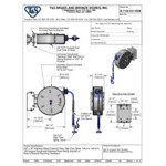 T&S B-7122-C01-ESB 30' Enclosed Stainless Steel Hose Reel with High Flow Spray Valve and Swing Bracket T&S B-7122-C01-ESB 30' Enclosed Stainless Steel Hose Reel with High Flow Spray Valve and Swing Bracket