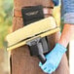 Ettore 50130 Ballistic Nylon Reversible Double-Loop Holster Utility Pouch for Squeegees and Scrubbers