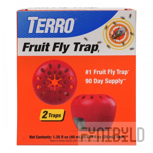 Terro T2503 2-Pack Fruit Fly Trap