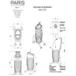 Paris Site Furnishings Creature Cans 34 Gallon Frog Steel Trash Can