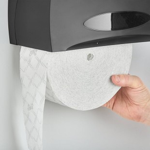 Scott® Essential Coreless 1,150' 2-Ply Jumbo Toilet Paper Roll with 9
