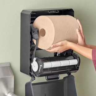 Tork Universal Embossed Natural 1-Ply Paper Towel Roll H80, 1,000 Feet / Roll - 6/Case Tork Universal Embossed Natural 1-Ply Paper Towel Roll H80, 1,000 Feet / Roll - 6/Case