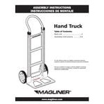 Magliner 500 lb. Straight Back Hand Truck with 10 Magliner 500 lb. Straight Back Hand Truck with 10