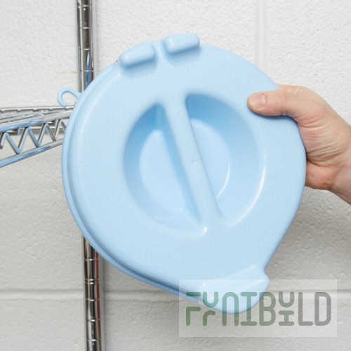 Vollrath 7004 Traex® Safety Mate Blue Ice Porter Lid