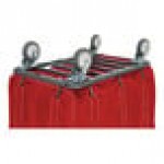 R&B Wire Products, Inc. 12 Bushel Red Fully Sewn Antimicrobial Vinyl Basket Truck with Bumper and Swivel Casters 412SOBC/ANTI/RD R&B Wire Products, Inc. 12 Bushel Red Fully Sewn Antimicrobial Vinyl Basket Truck with Bumper and Swivel Casters 412SOBC/ANTI/RD