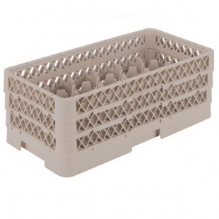 Vollrath HR1D1DA Traex® Half-Size Beige 17 Compartment 7 5/16 Vollrath HR1D1DA Traex® Half-Size Beige 17 Compartment 7 5/16