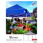 E-Z Up VG3WH10PN Vantage Instant Shelter 10' x 10' Punch Canopy with White Frame E-Z Up VG3WH10PN Vantage Instant Shelter 10' x 10' Punch Canopy with White Frame
