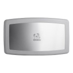 Koala Kare KB300-01SS Gray Horizontal Surface-Mounted Baby Changing Station with Stainless Steel Veneer