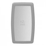 Koala Kare KB300-01SS Gray Horizontal Surface-Mounted Baby Changing Station with Stainless Steel Veneer
