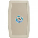 Koala Kare KB300-01SS Gray Horizontal Surface-Mounted Baby Changing Station with Stainless Steel Veneer