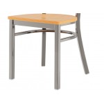 Lancaster Table & Seating Clear Coat Finish Ladder Back Chair with Natural Wood Seat - Detached Seat Lancaster Table & Seating Clear Coat Finish Ladder Back Chair with Natural Wood Seat - Detached Seat