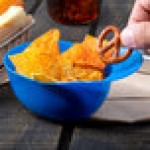 8 oz. Blue Mini Baseball Helmet Ice Cream / Snack Bowl - 300/Case 8 oz. Blue Mini Baseball Helmet Ice Cream / Snack Bowl - 300/Case