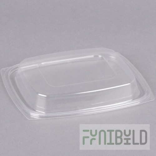 Dart C32DDLR ClearPac Clear Snap-On Dome Lid for 24 and 32 oz. Plastic Containers - 504/Case