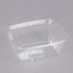 Dart C32DDLR ClearPac Clear Snap-On Dome Lid for 24 and 32 oz. Plastic Containers - 504/Case