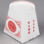 Fold-Pak SmartServ 32SSPRINTM Printed Chinese / Asian 32 oz. Microwavable Paper Take-Out Container - 25/Pack
