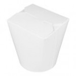 Fold-Pak SmartServ 32SSPRINTM Printed Chinese / Asian 32 oz. Microwavable Paper Take-Out Container - 25/Pack