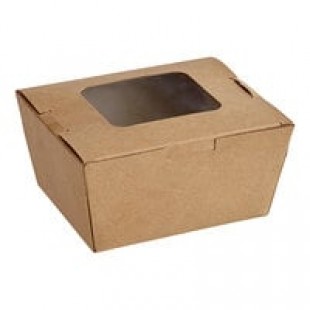 Fold-Pak 01BPDINEEM Bio-Plus Dine Kraft Microwavable Paper #1 Take-Out Container 4 3/8 Fold-Pak 01BPDINEEM Bio-Plus Dine Kraft Microwavable Paper #1 Take-Out Container 4 3/8