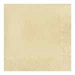 Creative Converting 58161B Ivory 3-Ply 1/4 Fold Luncheon Napkin - 500/Case