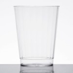 Fineline Renaissance 2410-CL 10 oz. Clear Hard Plastic Crystal Tumbler - 20/Pack Fineline Renaissance 2410-CL 10 oz. Clear Hard Plastic Crystal Tumbler - 20/Pack