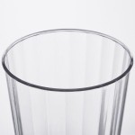 Fineline Renaissance 2410-CL 10 oz. Clear Hard Plastic Crystal Tumbler - 20/Pack Fineline Renaissance 2410-CL 10 oz. Clear Hard Plastic Crystal Tumbler - 20/Pack
