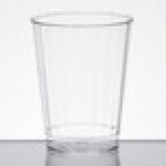 Fineline Renaissance 2410-CL 10 oz. Clear Hard Plastic Crystal Tumbler - 20/Pack Fineline Renaissance 2410-CL 10 oz. Clear Hard Plastic Crystal Tumbler - 20/Pack