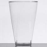 Fineline Savvi Serve 408-CL 8 oz. Tall Clear Hard Plastic Tumbler - 500/Case Fineline Savvi Serve 408-CL 8 oz. Tall Clear Hard Plastic Tumbler - 500/Case