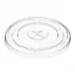 Choice 9 oz., 12 oz., 16 oz., 20 oz., 24 oz. Clear Dome Lid with 1 Choice 9 oz., 12 oz., 16 oz., 20 oz., 24 oz. Clear Dome Lid with 1