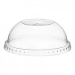 Choice 9 oz., 12 oz., 16 oz., 20 oz., 24 oz. Clear Dome Lid with 1 Choice 9 oz., 12 oz., 16 oz., 20 oz., 24 oz. Clear Dome Lid with 1