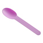 Choice Purple Heavy Weight Polypropylene Plastic Frozen Yogurt Spoon - 1,000/Case Choice Purple Heavy Weight Polypropylene Plastic Frozen Yogurt Spoon - 1,000/Case